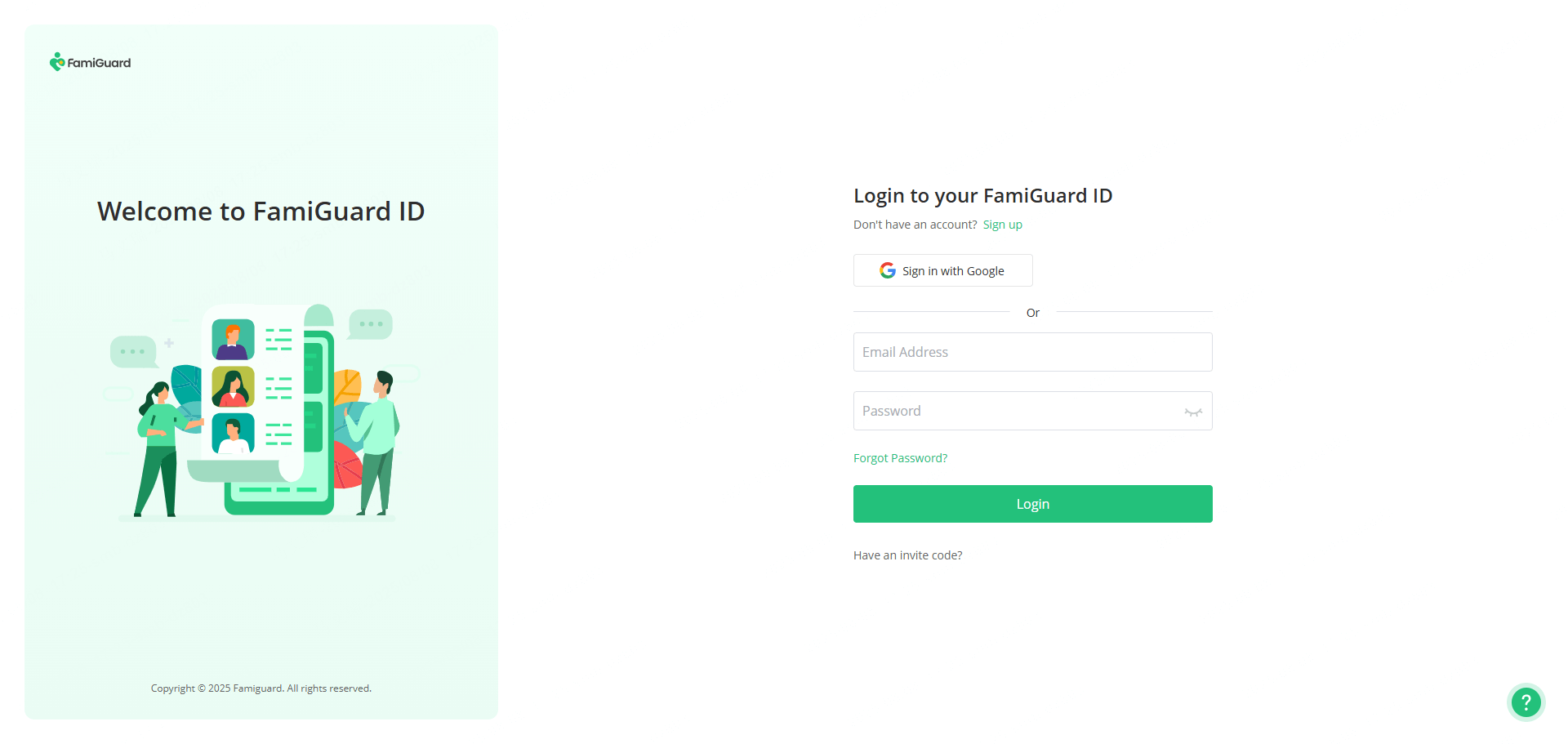 login-famiguard